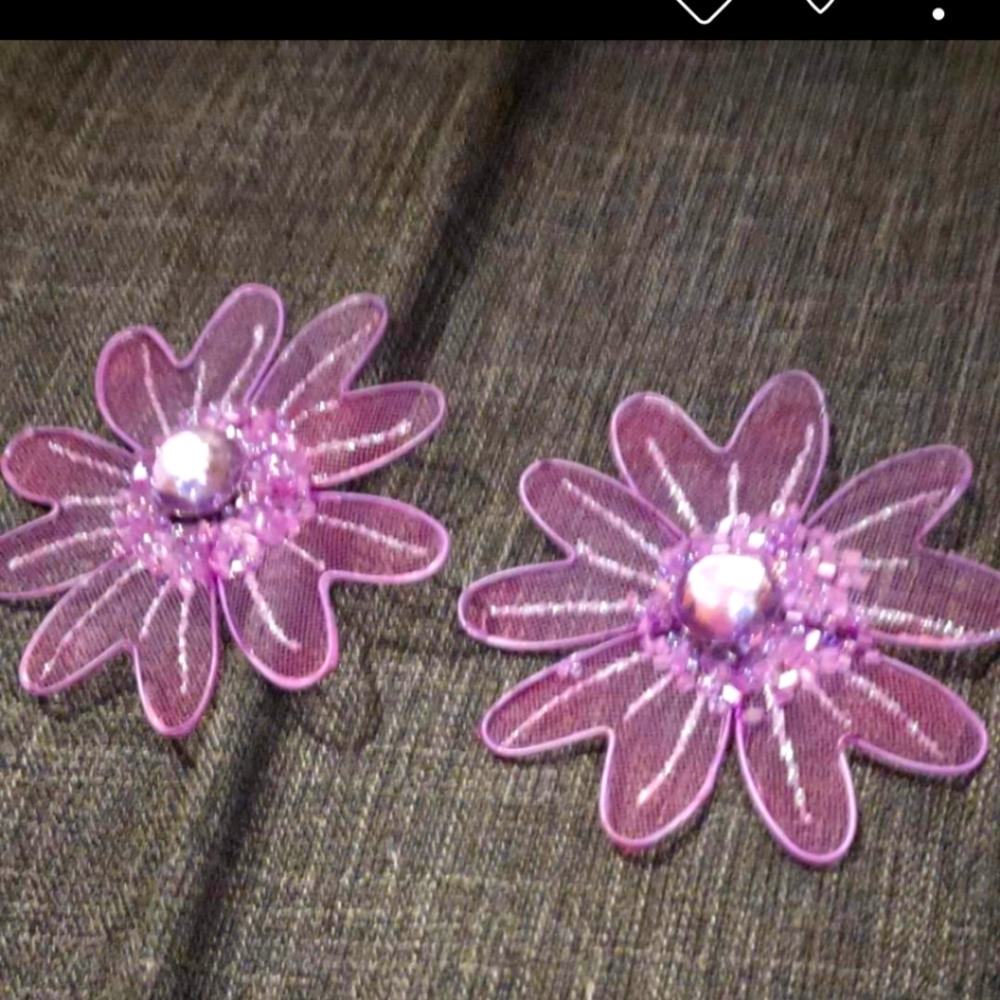 COPY - Purple Flowers Wall Art